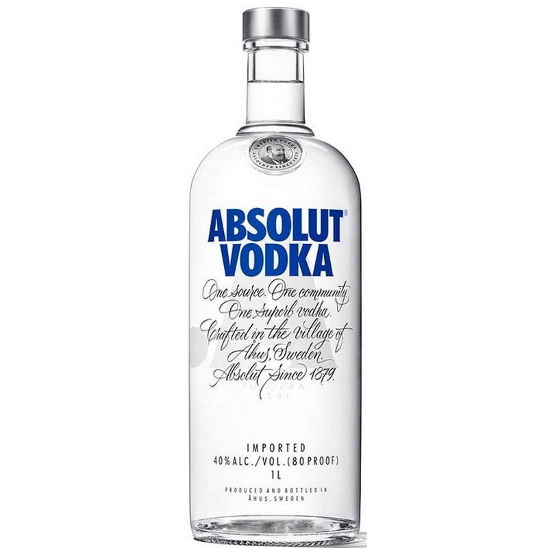Absolut Blue Vodka 1 x 1L