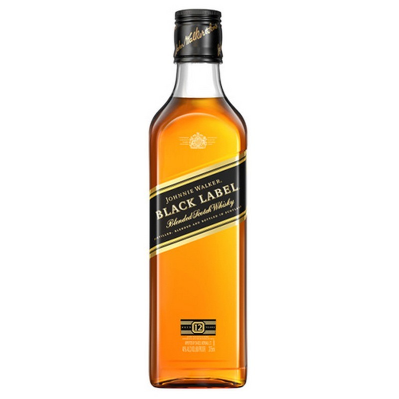 Johnnie Walker Black Label Scotch Whisky 1 x 1L