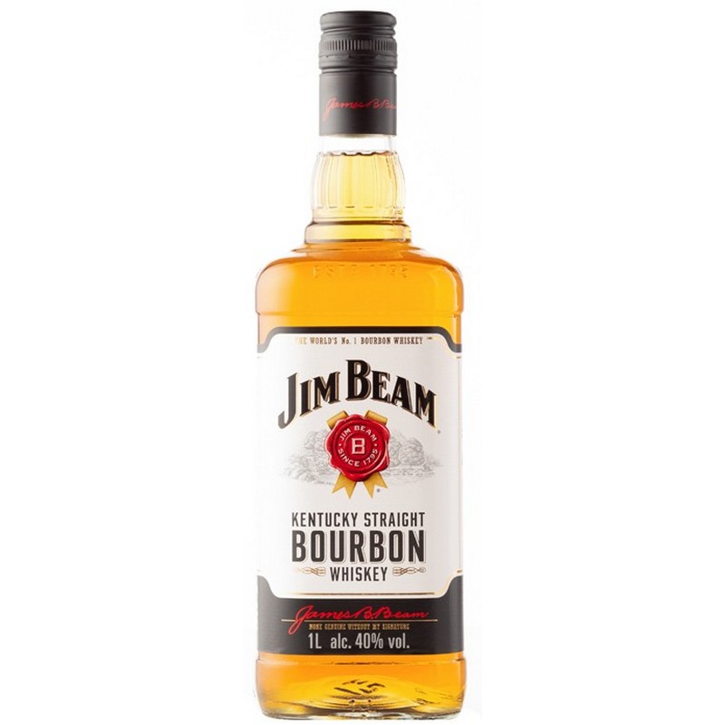 Jim Beam White Label Kentucky Whiskey 1 x 70cl