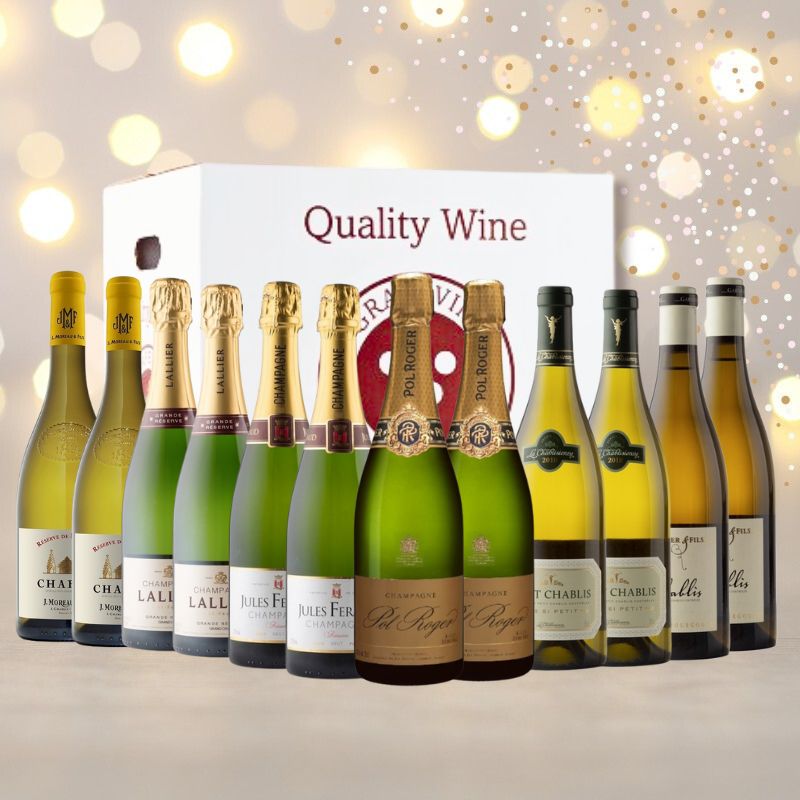 Champagne & Chablis Mixed Case 1 x 12 x 75cl