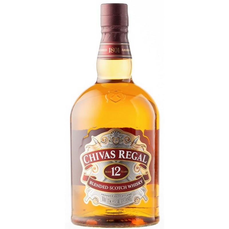 Chivas Regal 12YO Scotch Whisky 1 x 1L