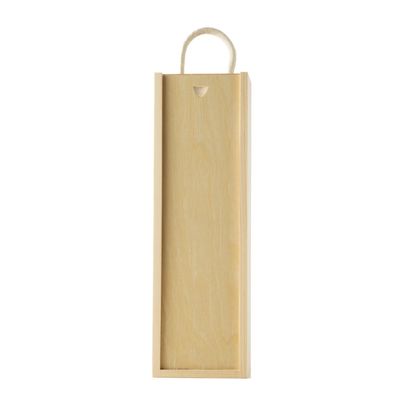 1 Bottle Traditonal Wooden Gift Box