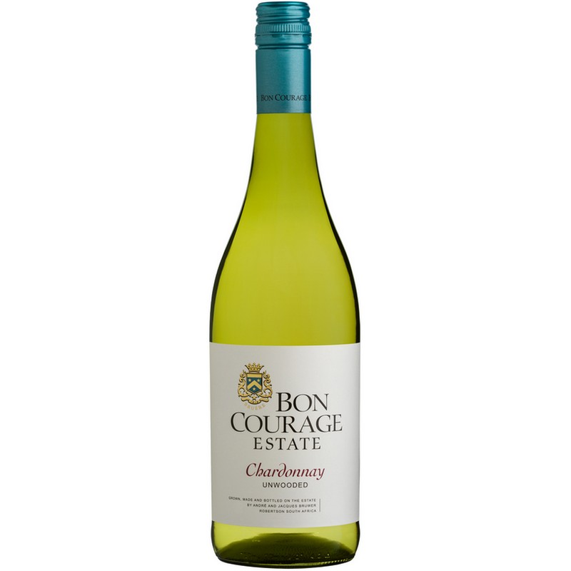 Bon Courage Estate Unwooded Chardonnay 1 x 75cl - 2021