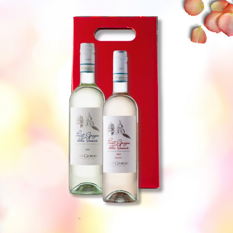 A Pair Of Pinot Grigio Gift Pack 1 x 2 x 75cl