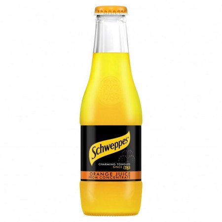 Schweppes Orange Juice NRGB 200ml