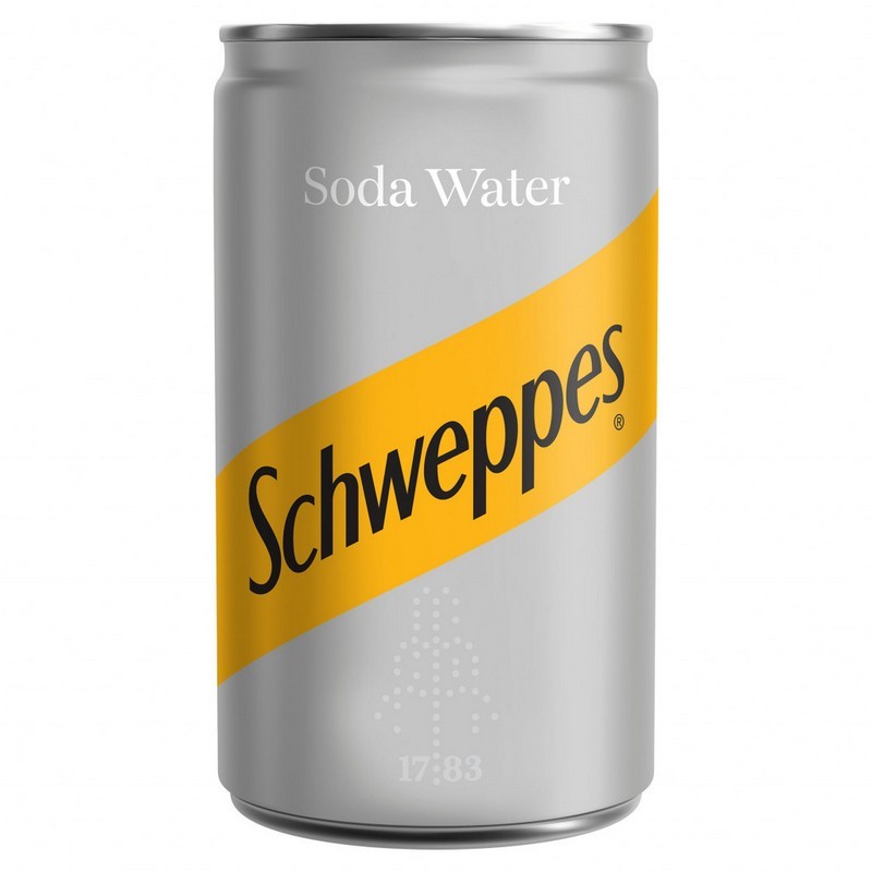 Schweppes Soda Water Can 150ml