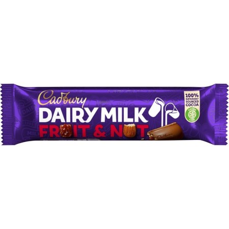 Cadbury Dairy Milk Fruit & Nut Standard 49g