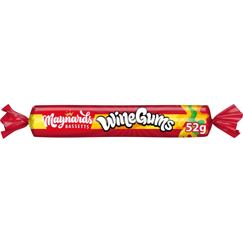 Maynards Bassetts Wine Gums Roll 52g