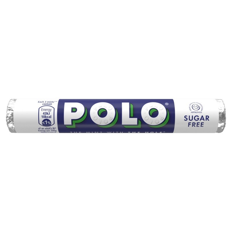 Polo Sugar Free Mints Tube 34g
