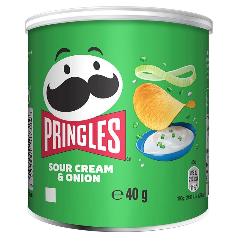 Pringles Sour Cream & Onion 40g