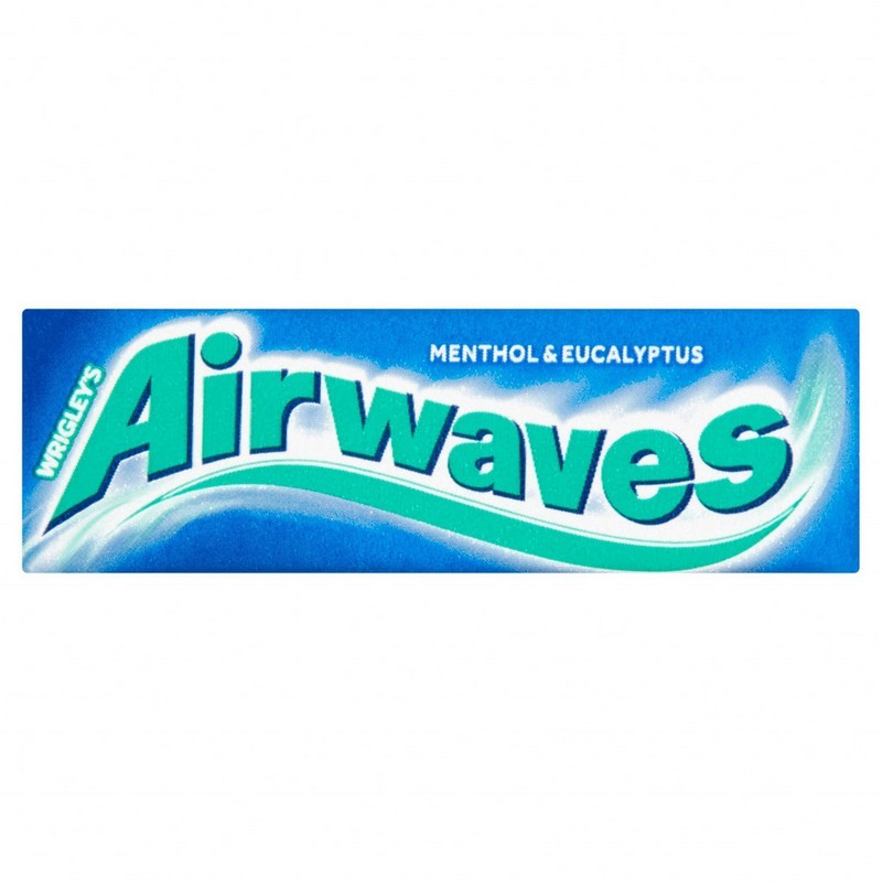 Wrigleys Airwaves Gum Menthol & Eucalyptus 10 Piece