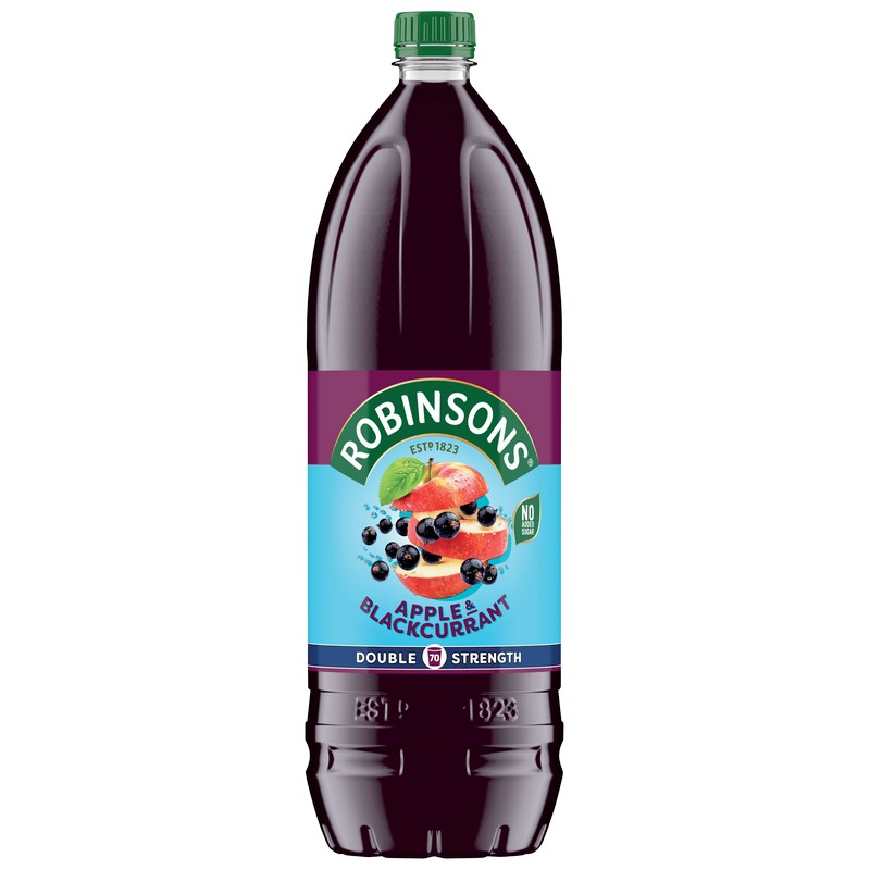 Robinsons Double Strength Apple & Blackcurrant 1.75L