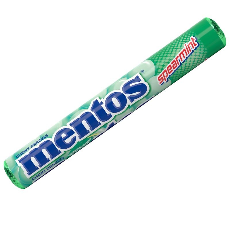 Mentos Spearmint Roll 38g