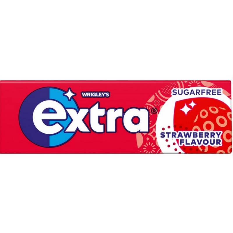 Wrigleys Extra Gum Strawberry 10 Piece