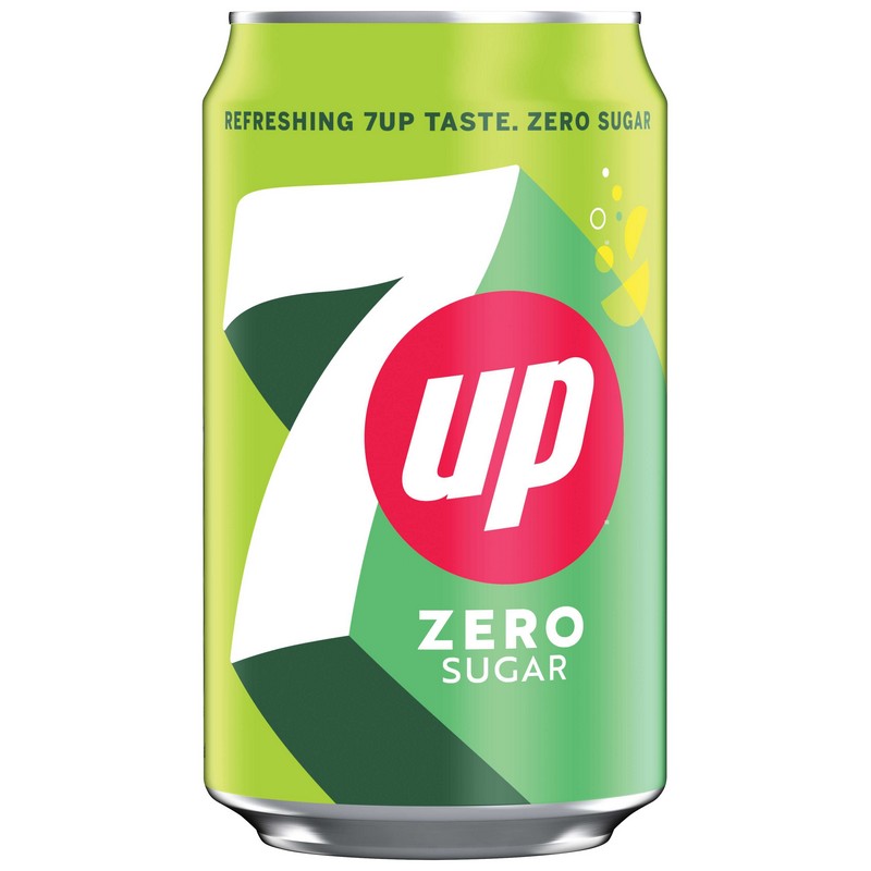 7UP Zero Sugar Can 330ml