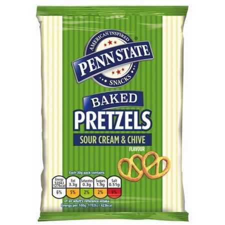 Penn State Pretzels Sour Cream Chive 30g