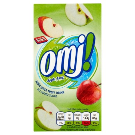 OMJ Apple Tang Carton 288ml