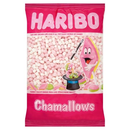 P&M Haribo Chamallows Minis Pink & White 1kg