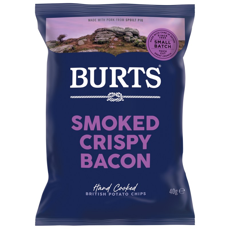 Burts Chips Smoked Crispy Bacon 40g