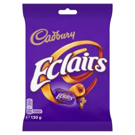 Cadbury Chocolate Eclairs Bag 130g***
