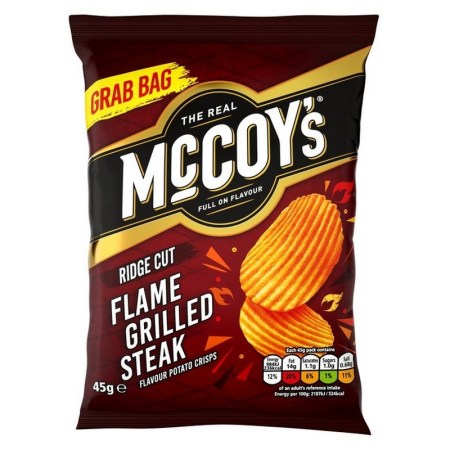 McCoys Flame Grilled Steak 45g