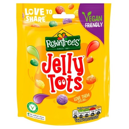 Rowntrees Jelly Tots Pouch 150g
