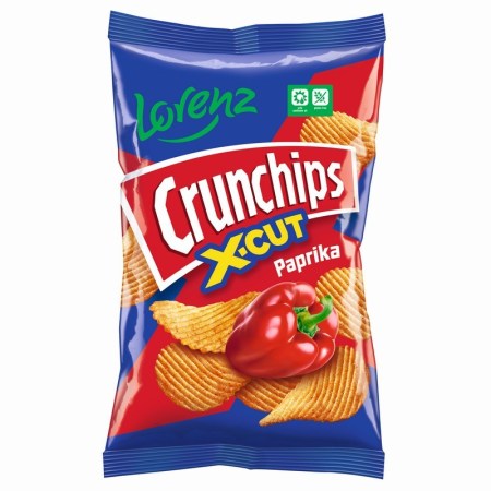 Lorenz Crunchips X-Cut Paprika 75g