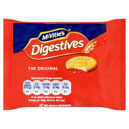 McVities Digestives Original Snackpack 29.4g