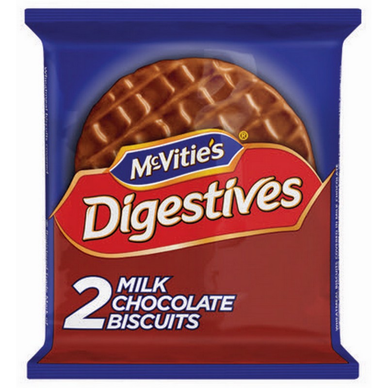 McVities Digestives Milk Chocolate Snackpack 33.3g