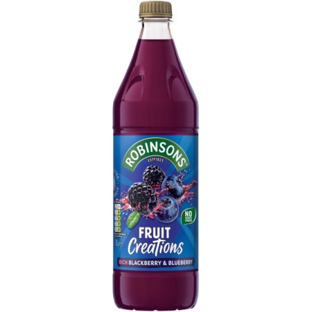 Robinsons Creations Blackberry & Blueberry 1L