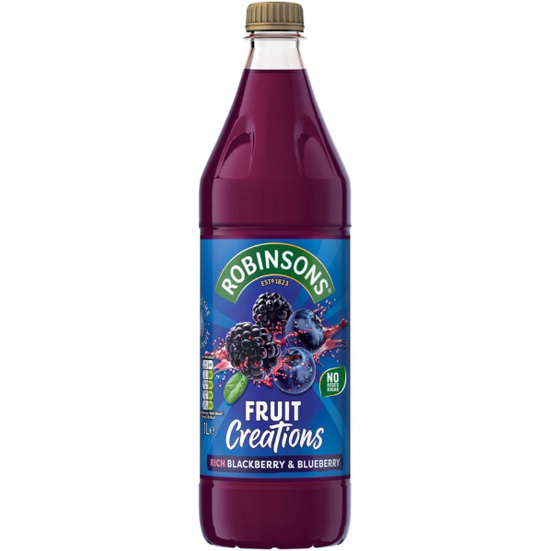 Robinsons Creations Blackberry & Blueberry 1L