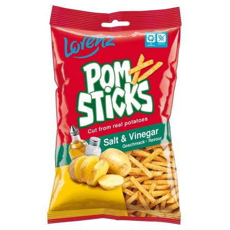 Lorenz Pomsticks Salt & Vinegar 85g