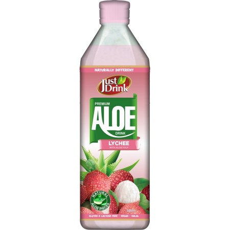 Just Drink Aloe Lychee 500ml