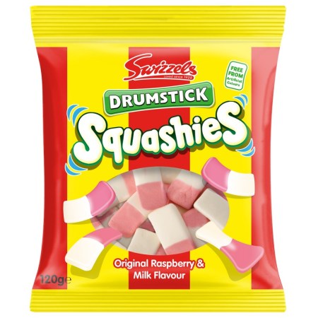 Swizzels Squashies Drumstick Original Bag 120g