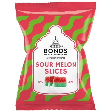 Bonds Sour Melon Slices Bag 130g