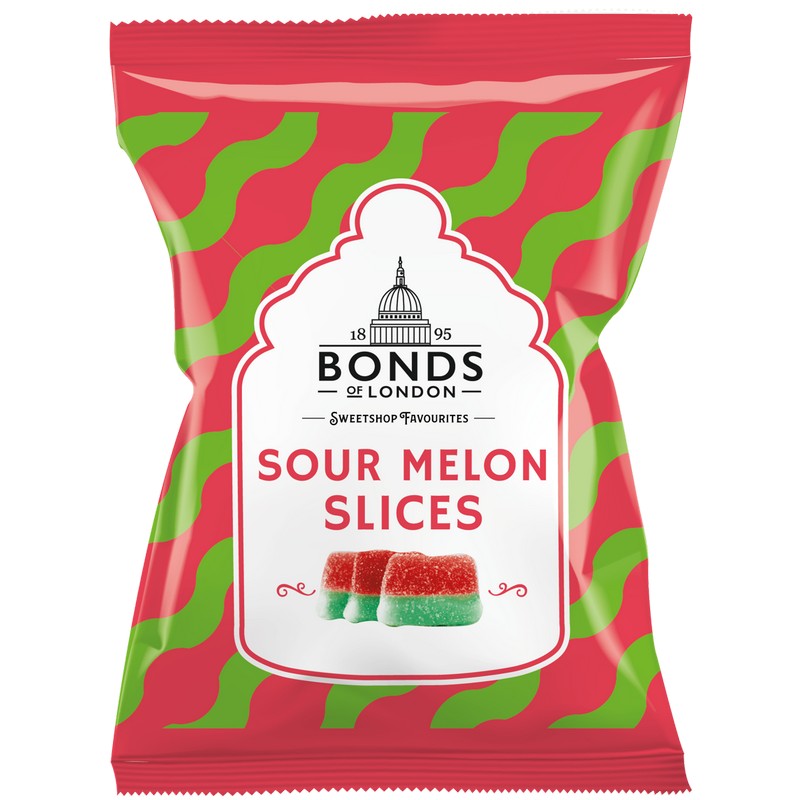 Bonds Sour Melon Slices Bag 130g
