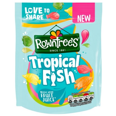 Rowntrees Tropical Fish Pouch 115g