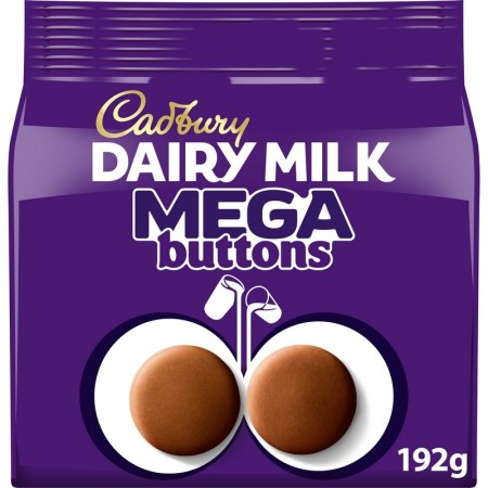 Cadbury Dairy Milk Mega Buttons Pouch 192g