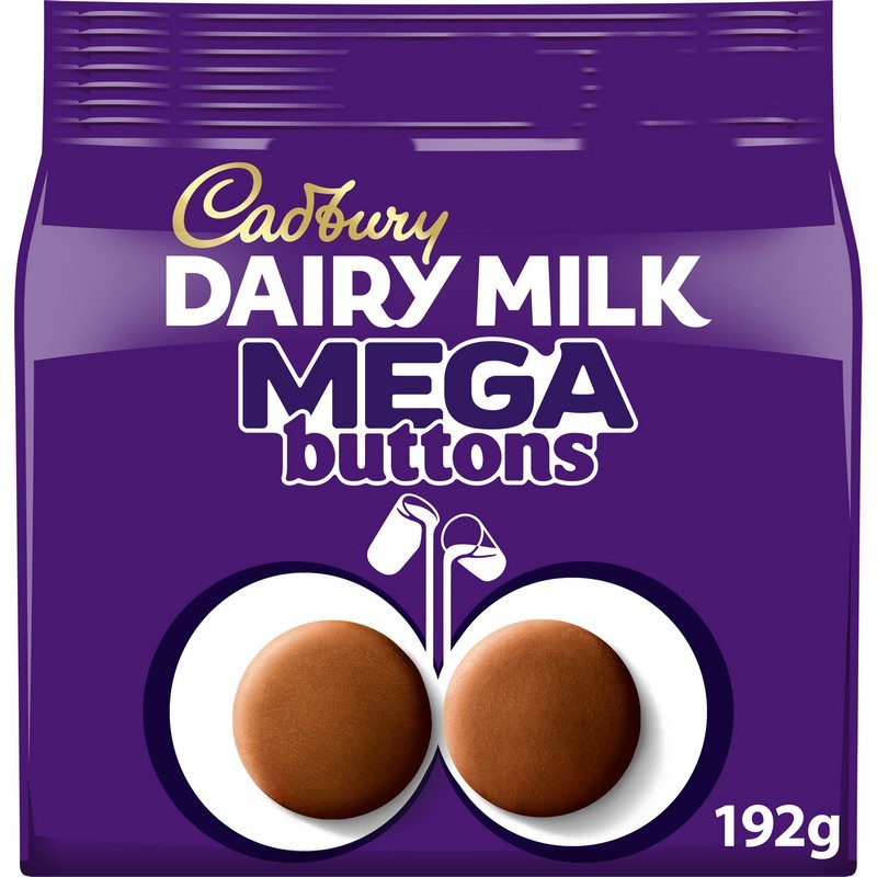 Cadbury Dairy Milk Mega Buttons Pouch 192g