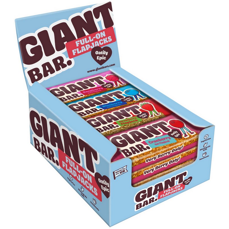 Giant Bar Flapjack Berry Mix 90g