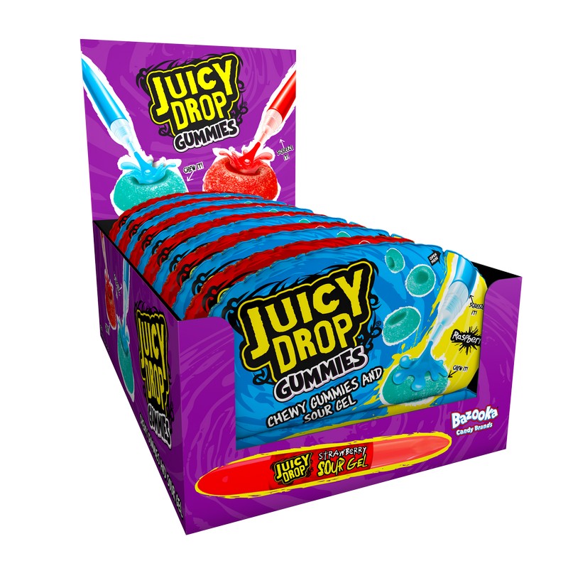 Bazooka Juicy Drop Gummies 57g