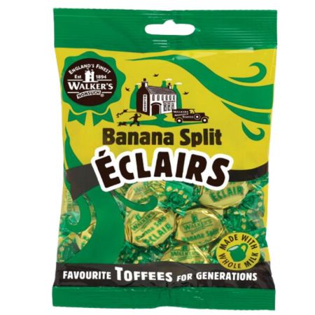 Walkers Nonsuch Banana Split Eclairs Bag 150g