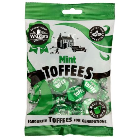 Walkers Nonsuch Mint Toffees Bag 150g