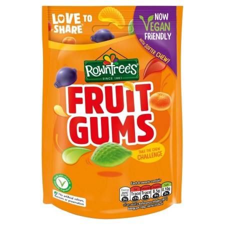 Rowntrees Fruit Gums Pouch 150g