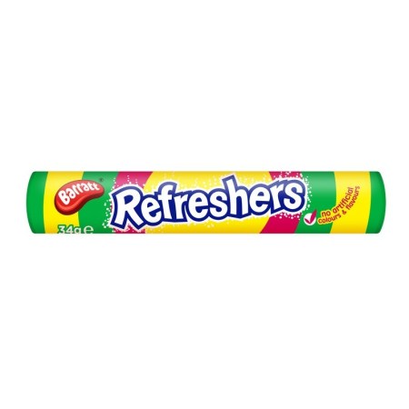 Barratt Refreshers Roll 34g