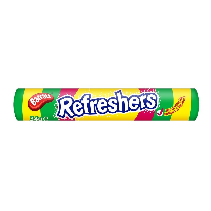 Barratt Refreshers Roll 34g