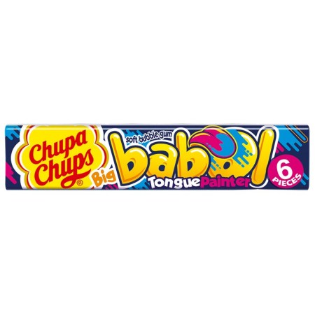 Chupa Chups Babol Gum Tongue Painter 28g