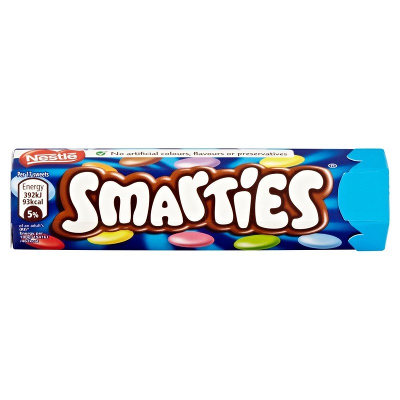 Smarties Original Hexatube 38g