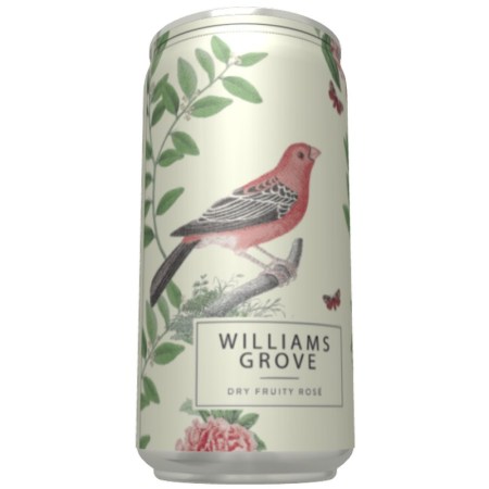Williams Grove Fruity Rose Wine Can 187ml