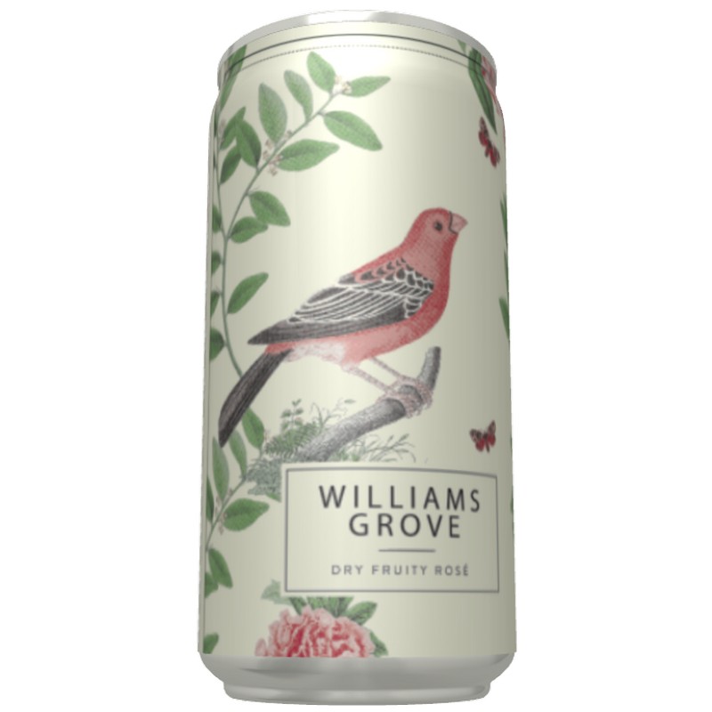 Williams Grove Fruity Rose Wine Can 187ml